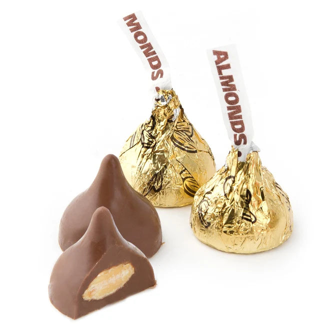 HERSHEYS KISSES ALMOND SHARE BAG - MADE IN USA