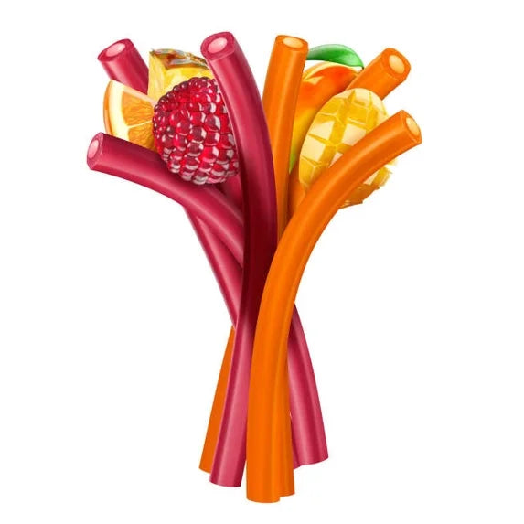 JOLLY RANCHER ROPES FRUIT PUNCH MANGO BIG PACK - NEW ITEM
