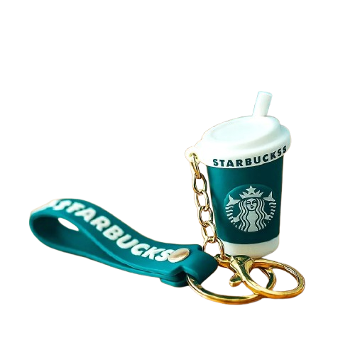 STARBUCKS KEYCHAIN FOR COFFEE LOVERS