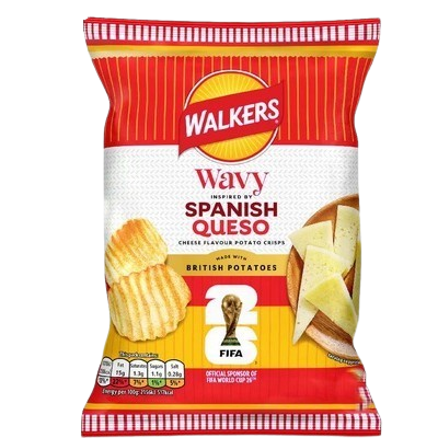 LAYS WALKERS SPANISH QUESO - WORLD CUP LIMITED EDITION