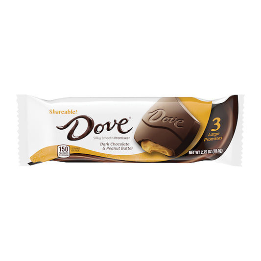 DOVE DARK CHOCOLATE & PEANUT BUTTER