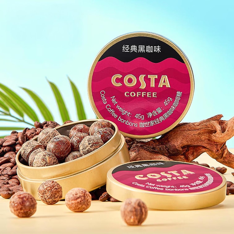 COSTA COFFEE BONBONS BLACK COFFEE TIN