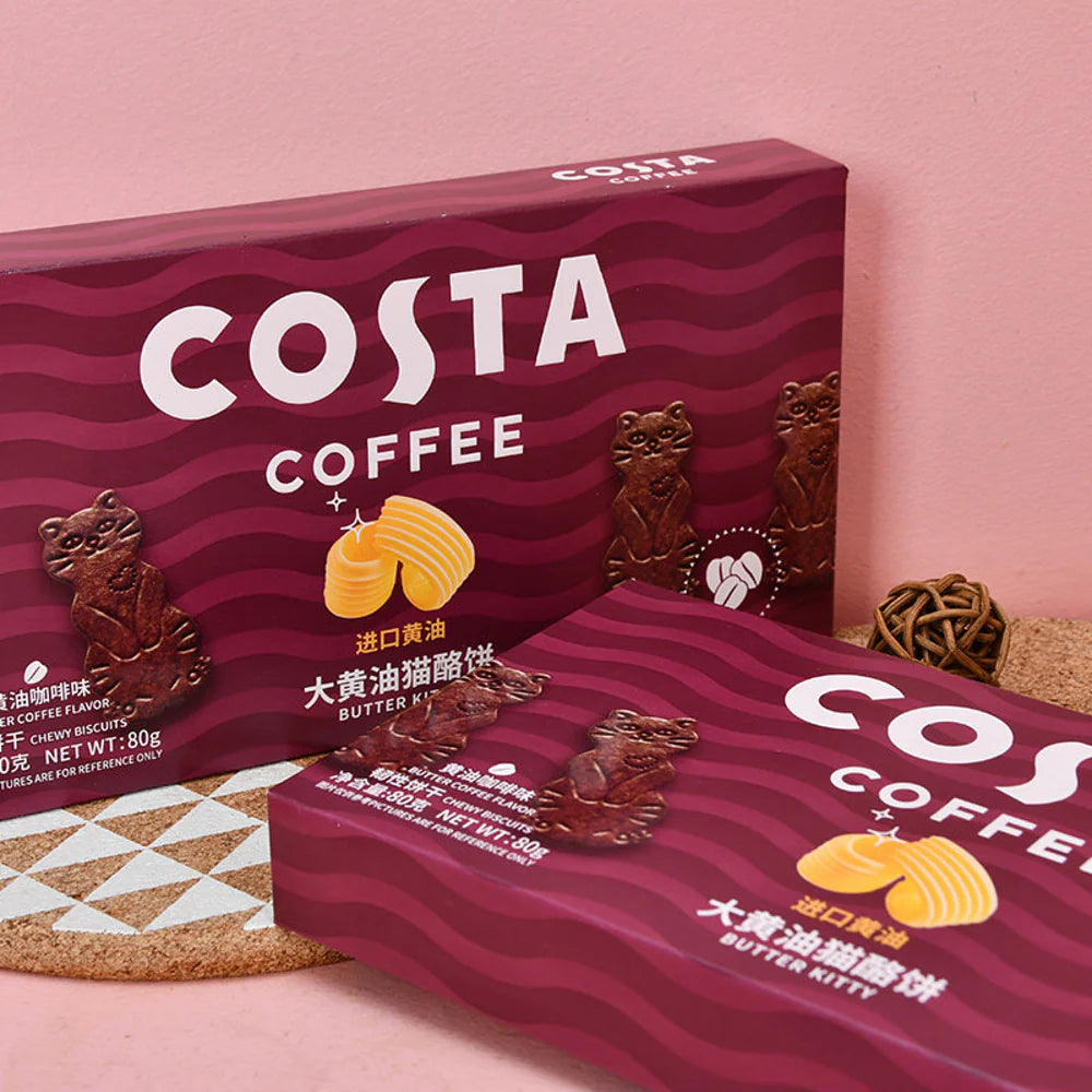 COSTA COFFEE BUTTER KITTY COOKIES
