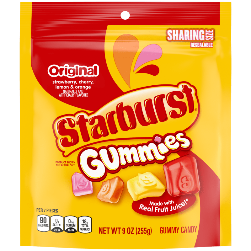 STARBURST GUMMIES ORIGINAL BIG BAG - NEW ITEM