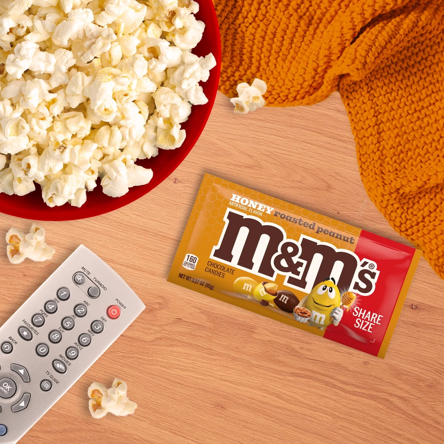 M&Ms HONEY ROASTED PEANUTS - SHARE SIZE