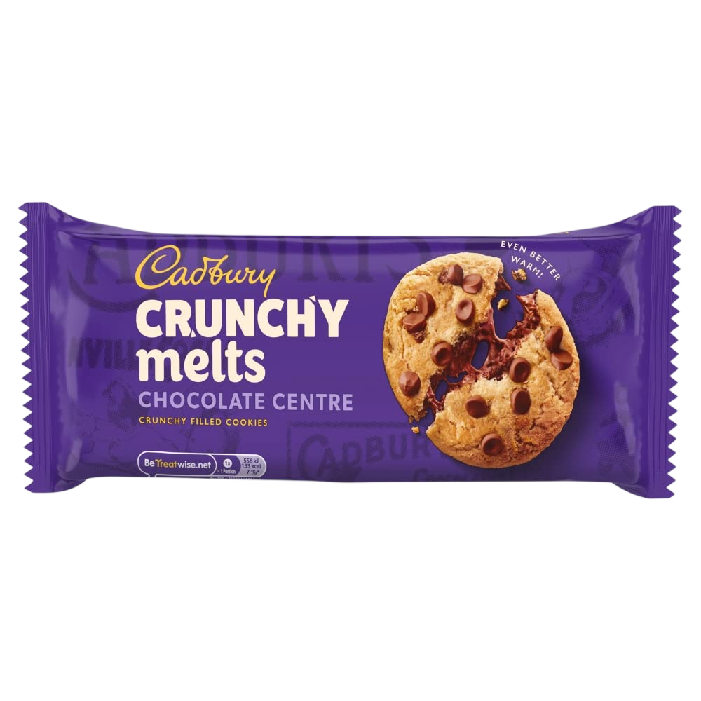 CADBURY CRUNCHY MELTS COOKIES AS