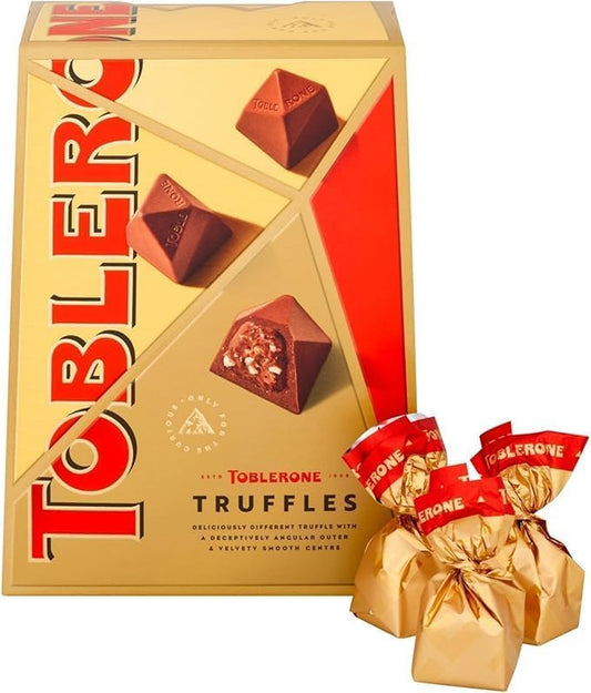 TOBLERONE DIAMOND TRUFFLES GOLDEN CARAMEL AS