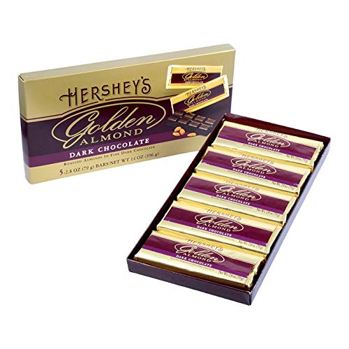 HERSHEY'S GOLDEN ALMOND DARK CHOCOLATE