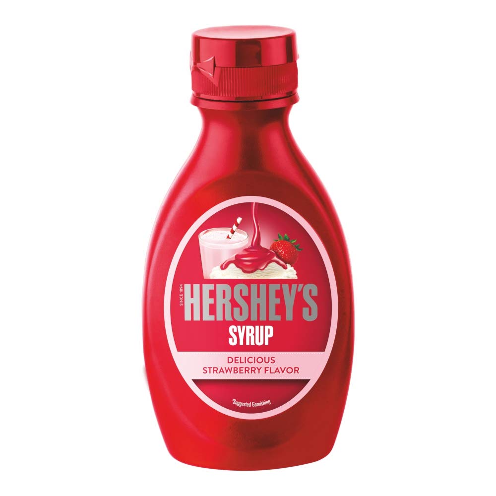 HERSHEY SYRUP STRAWBERRY AS