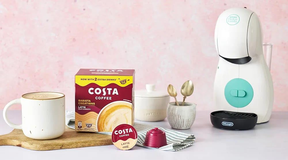COSTA COFFEE SKINNY LATTE PODS