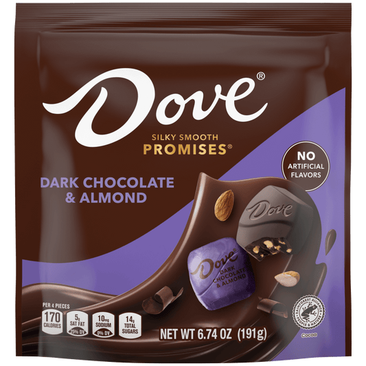 DOVE DARK CHOCOLATE & ALMOND
