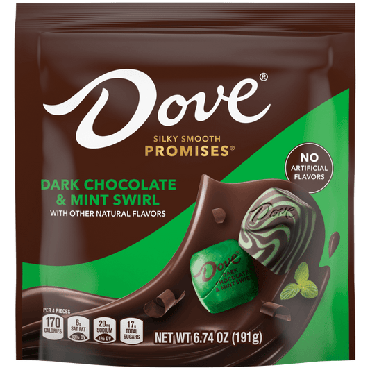 DOVE CHOCOLATE & MINT SWIRL