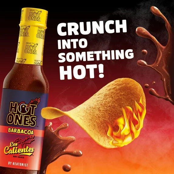 PRINGLES HOT ONES LOS CALIENTES BARBACOA