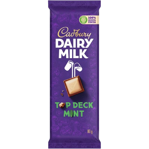 CADBURY TOP DECK MINT - NEW RARE ITEM