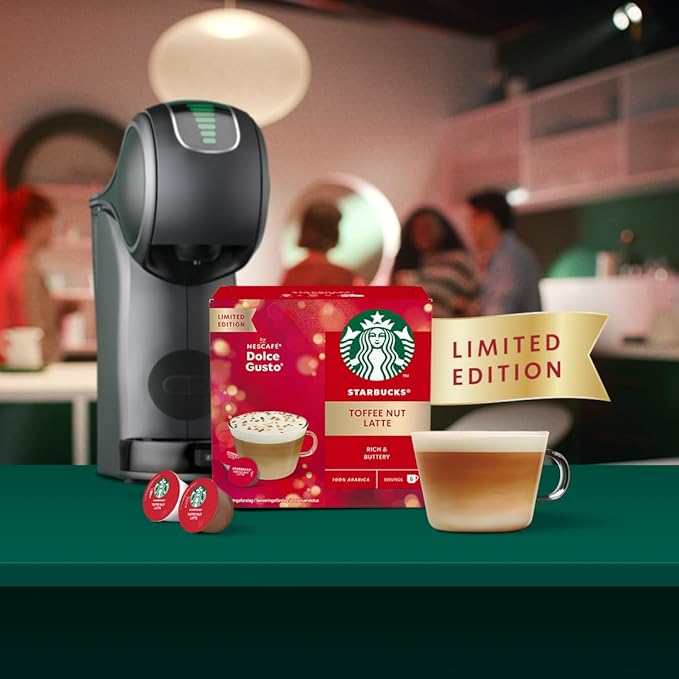 STARBUCKS DOLCE GUSTO TOFFEE NUT LATTE - NEW ITEM
