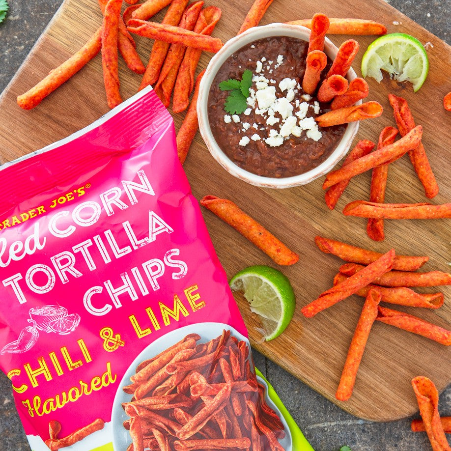 TRADERS JOE CHILLI AND LIME - BIG BAG
