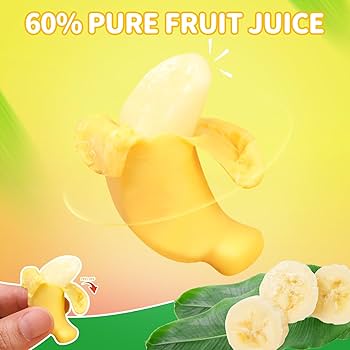 DR. SWEET BANANA PEELED GUMMIES