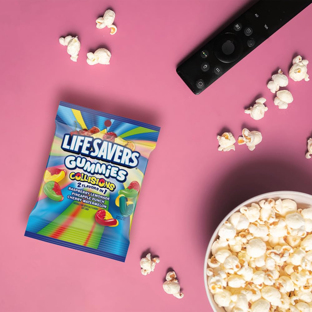 LIFE SAVERS GUMMIES COLLISIONS - BIG BAG MADE IN USA