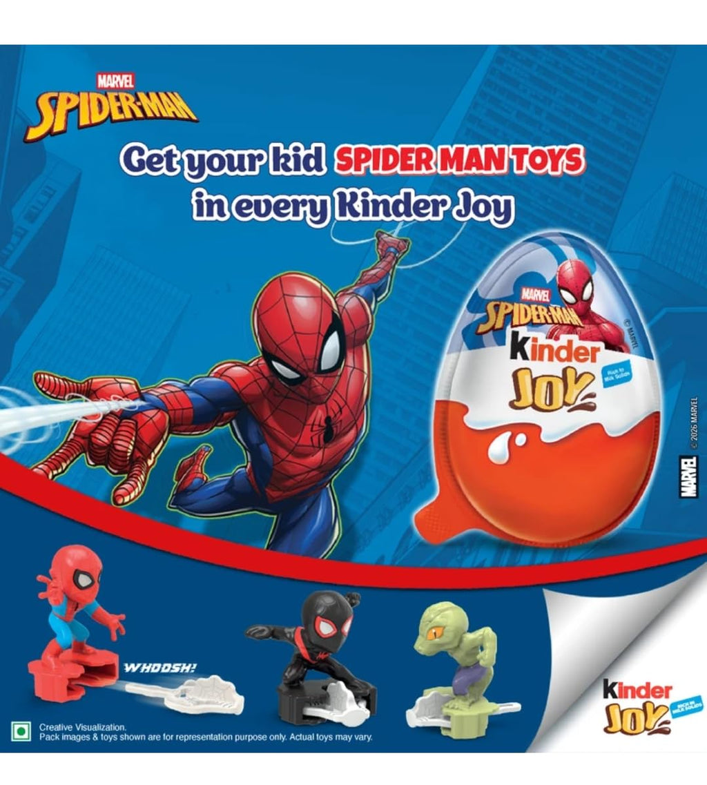 KINDER JOY SPIDERMAN - LIMITED EDITION