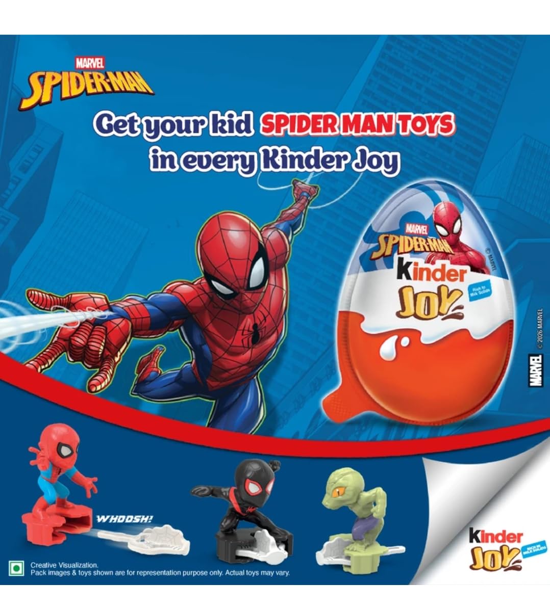 KINDER JOY SPIDERMAN - LIMITED EDITION