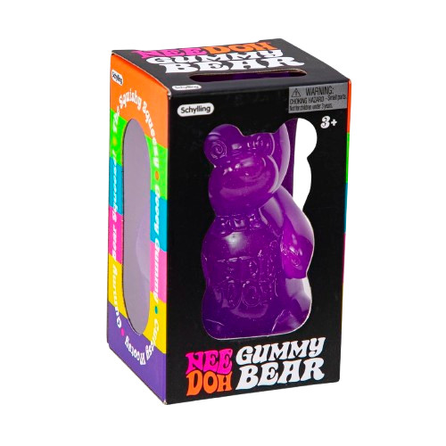VIRAL NEEDOH GUMMY BEAR PURPLE - MADE IN CHINA - NOT ORIGINAL SCYLLING