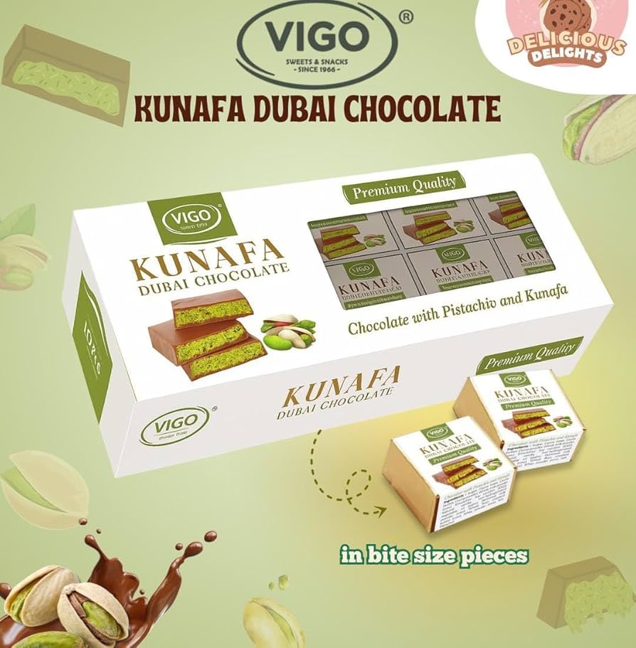 VIGO DUBAI KUNAFA 12 PCS AS