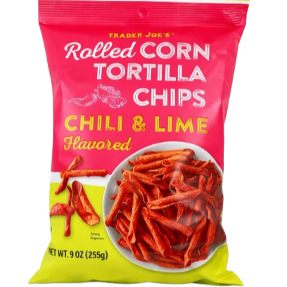 TRADERS JOE CHILLI AND LIME - BIG BAG