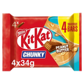 KitKat Chunky Peanut Butter Chocolate Bar Multipack ASJ