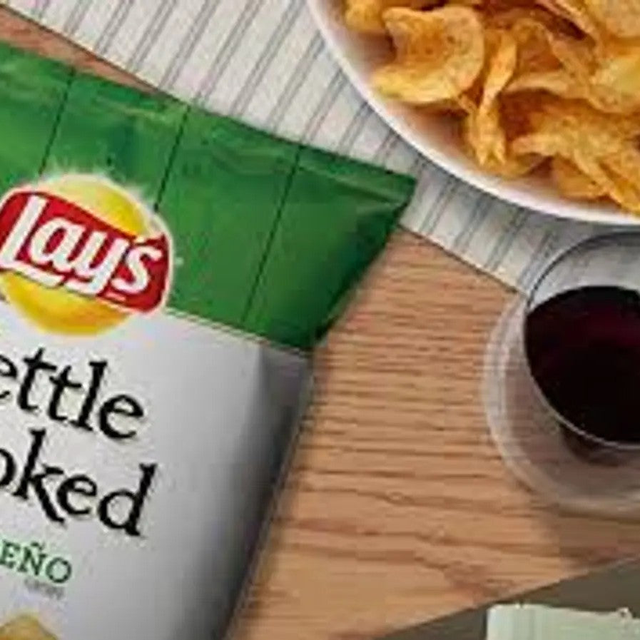 LAYS KETTLE COOKED JALAPENO - BIG BAG