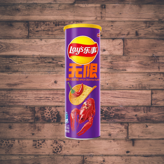 LAYS STAX SPICY CRAYFISH AS