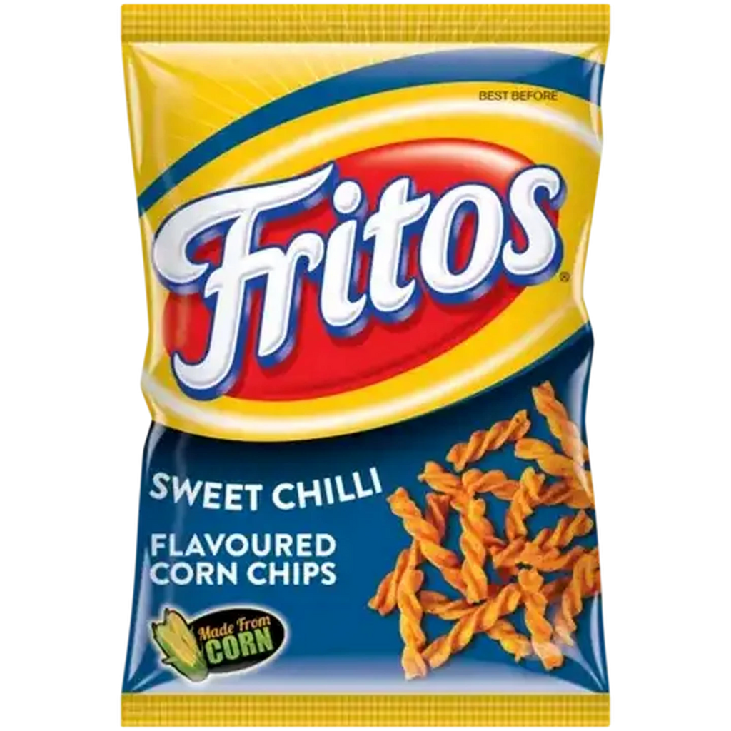 FRITOS SWEET CHILLI TWISTS CORN CHIPS
