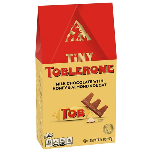 TOBLERONE MINIS MILK CHOCOLATE BIG BAG AIRPORT EDITION