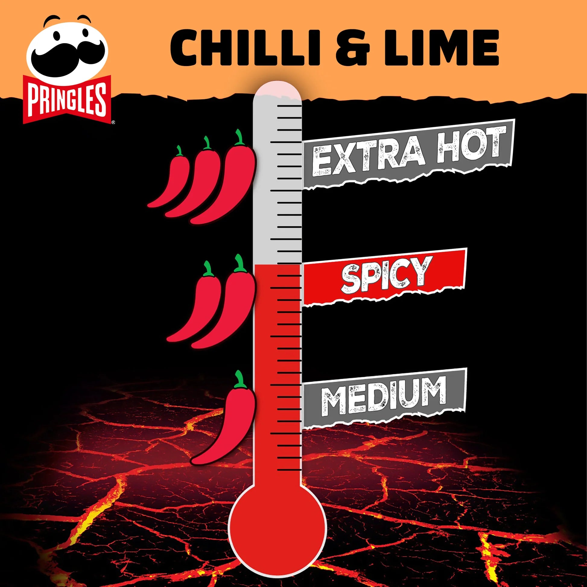 PRINGLES CHILLI & LIME