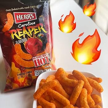 HERRS CAROLINA REAPER EXTRA HOT MADE IN USA - BIG BAG