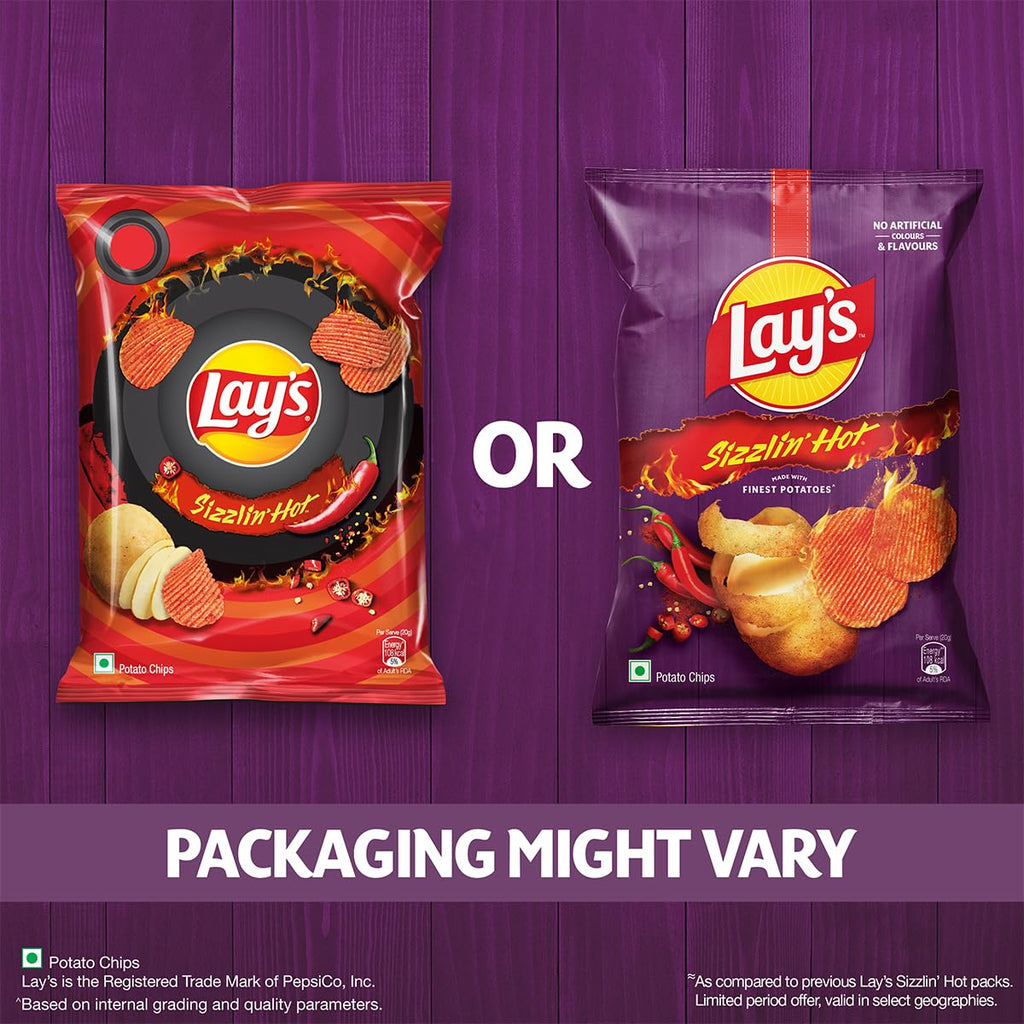 LAYS SIZZLING HOT - NEW ITEM