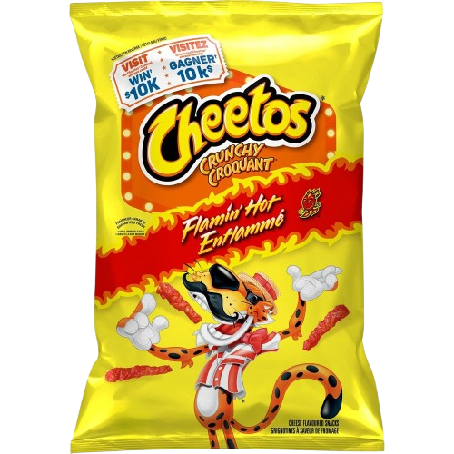 CHEETOS FLAMIN HOT CRUNCHY - EXPORT