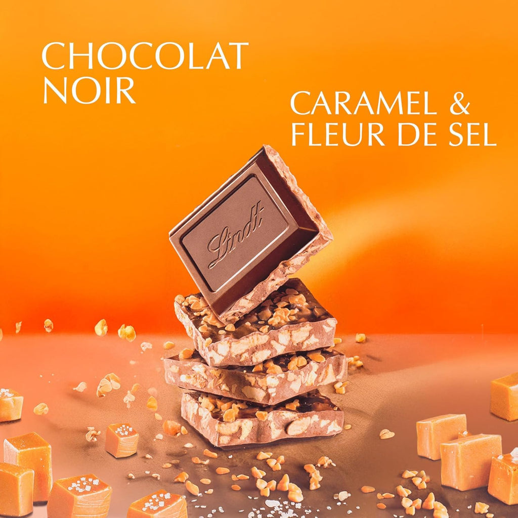 LINDT GRAND PLAISIR CARAMEL & SEA SALT BLOCK - RARE
