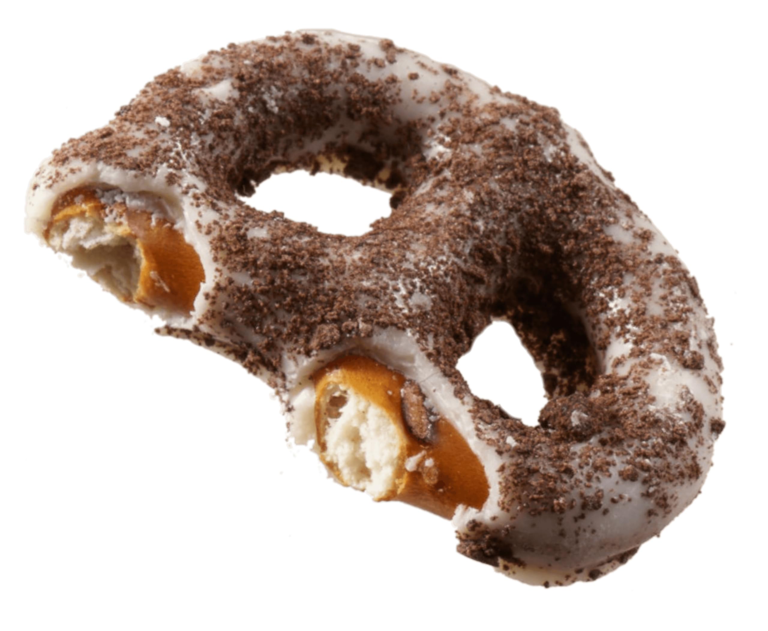 HERSHEYS DIPPED PRETZELS COOKIE & CREAM