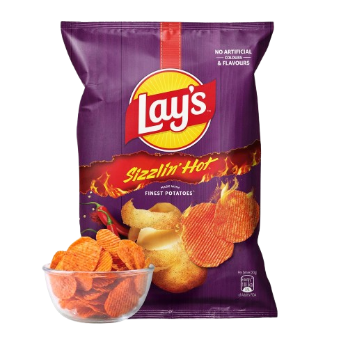 LAYS SIZZLING HOT - NEW ITEM