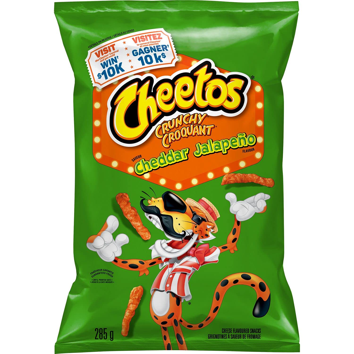 Cheetos Crunchy Cheddar Jalapeño Cheese Flavored Snacks - PARTY SIZE