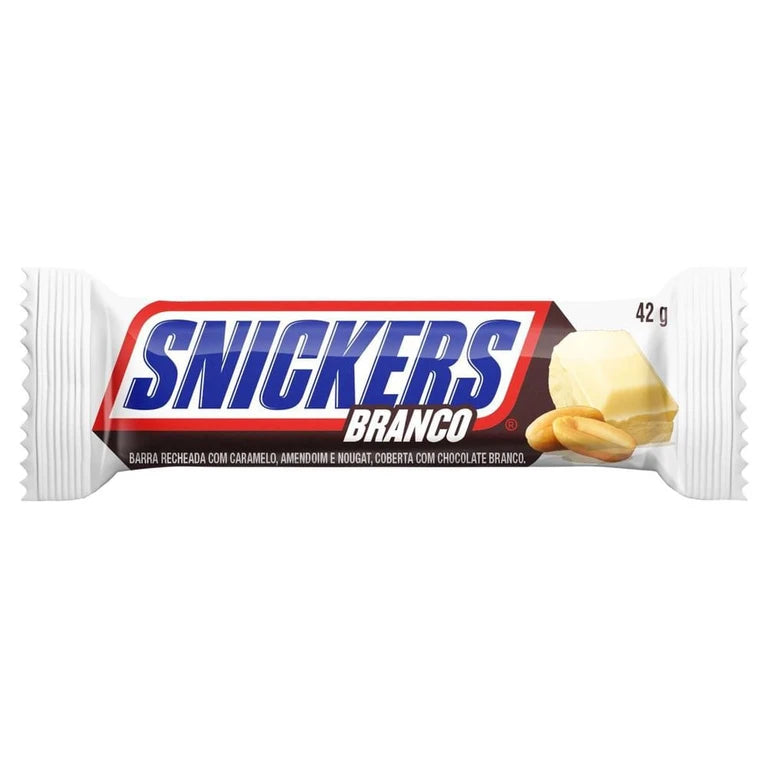 SNICKERS BRANCO - BRASIL - LIMITED EDITION AS