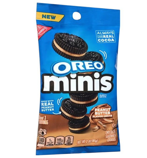 OREO MINIS PEANUT BUTTER - LIMITED EDITION
