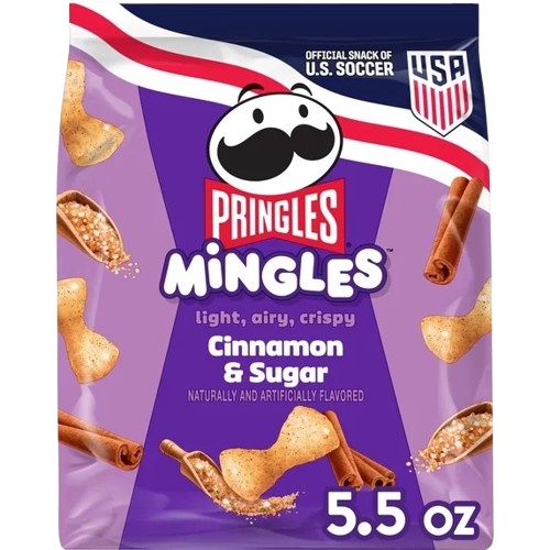 PRINGLES MINGLES CINNAMON AND SUGAR - NEW ITEM