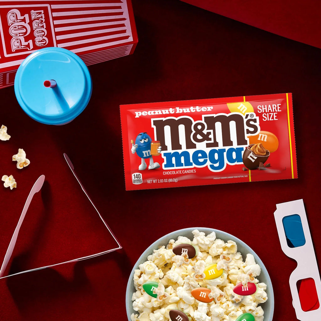 M&Ms PEANUT BUTTER MEGA SHARE SIZE
