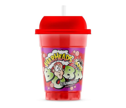 WARHEADS BOBA SOUR STRAWBERY