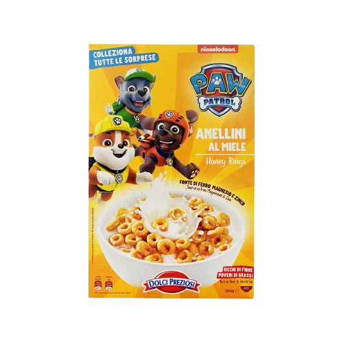 PAW PATROL CEREALS - HONEY RINGS