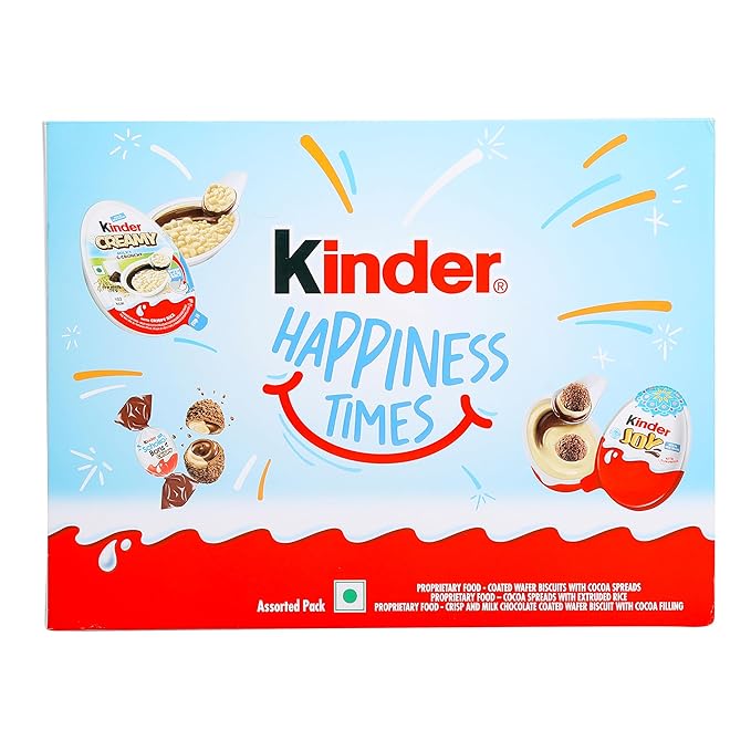 KINDER HAPPINESS TIME CHILDRENS GIFT BOX AS