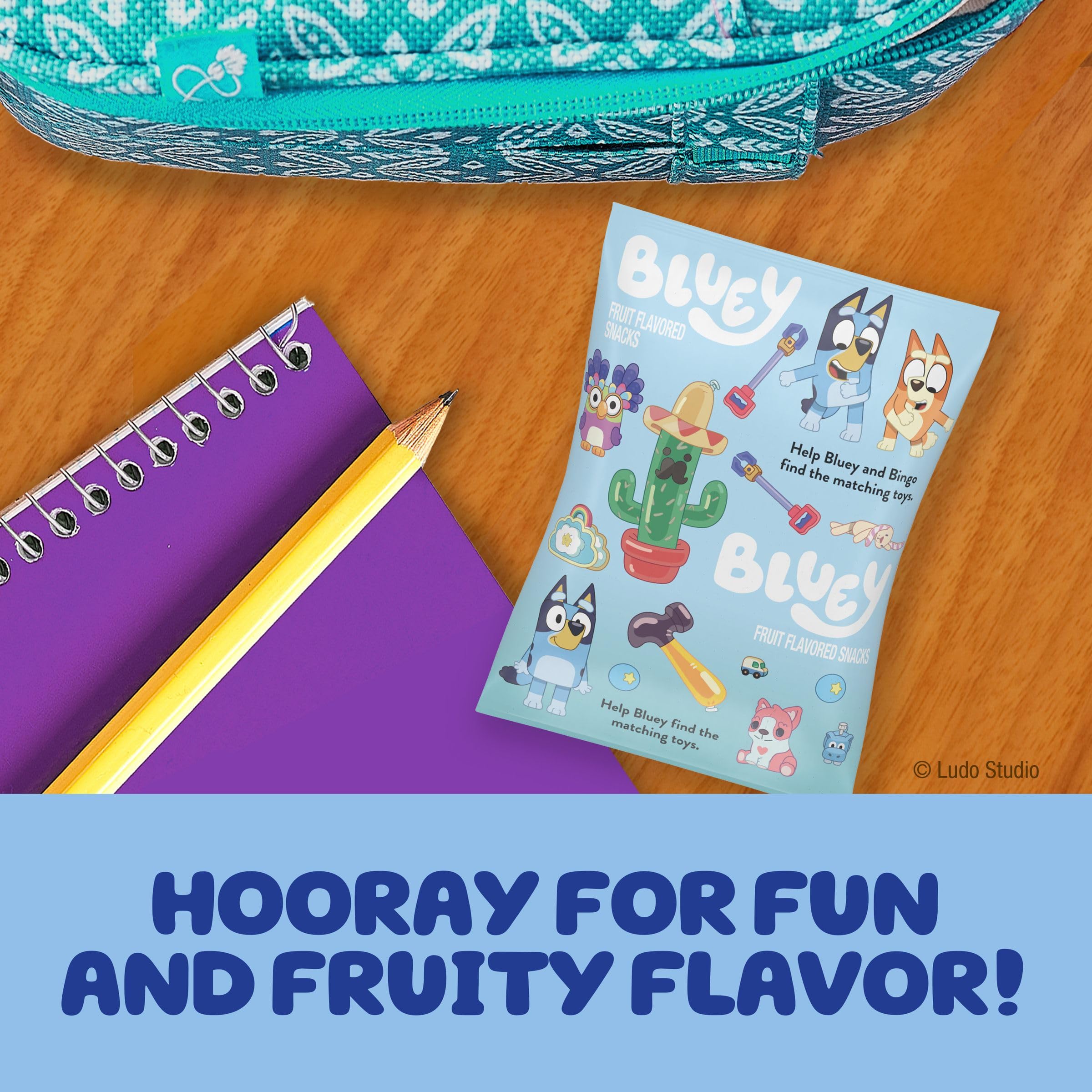 BLUEY FRUIT FLAVOURED SNACK