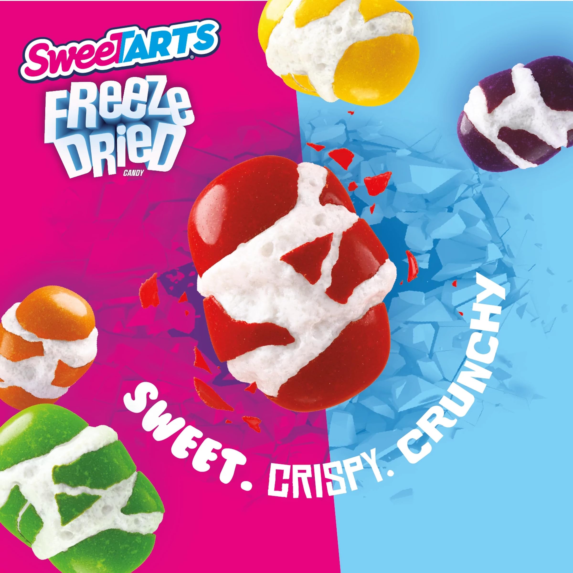 SWEETART FREEZE DRIED - NEW ITEM MADE IN USA