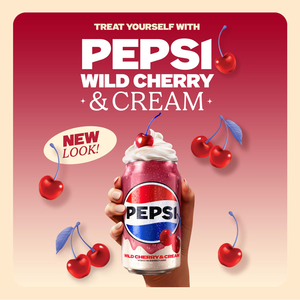 PEPSI WILD CHERRY AND CREAM - LIMITED EDITION